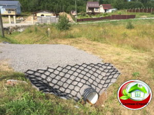 Обустройство заезда на участок под ключ в Тропарево